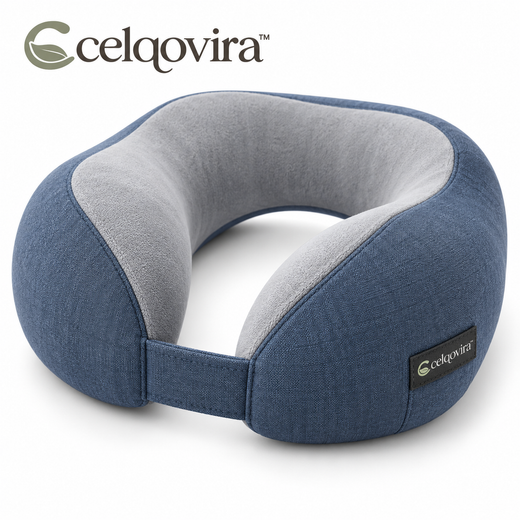 Celqovira™ CoveWrap Travel Pillow — product view