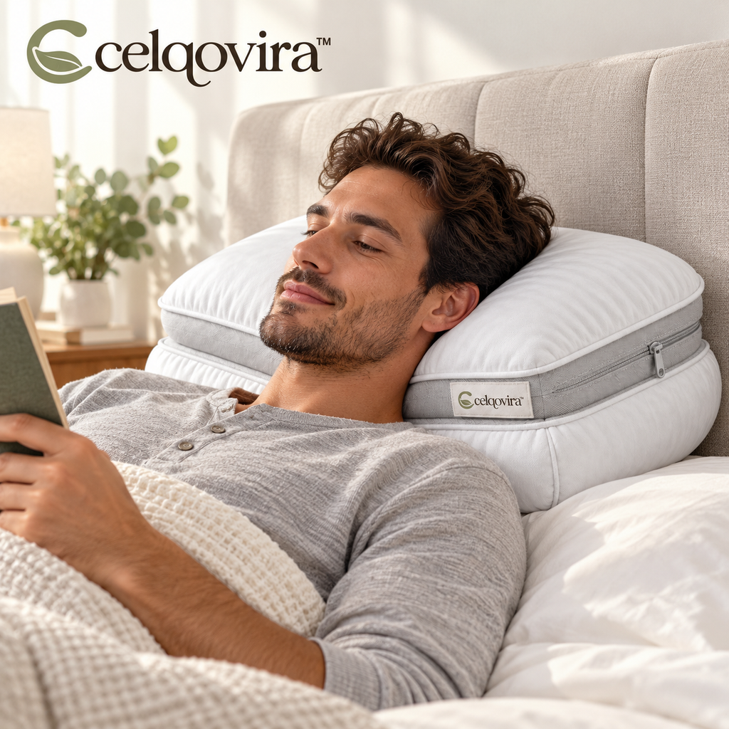 Celqovira™ SplitCloud Layer Pillow — lifestyle concept